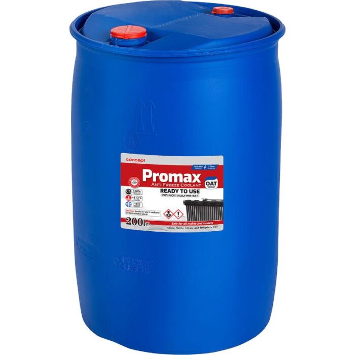 Promax -18°C Anti-Freeze Coolant Red – Concept Innovative Products ...
